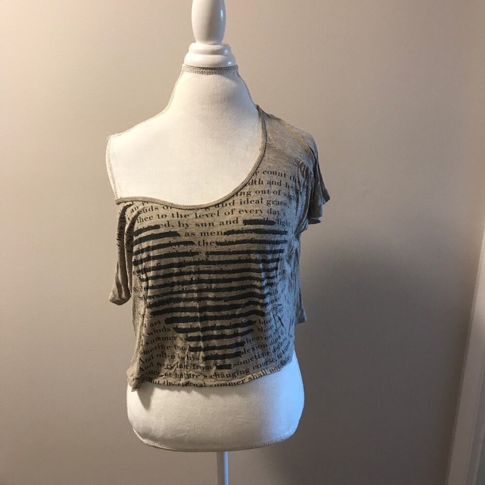 Cali Luv Top Graphic Gray Tee Shirt - Picture 2 of 3